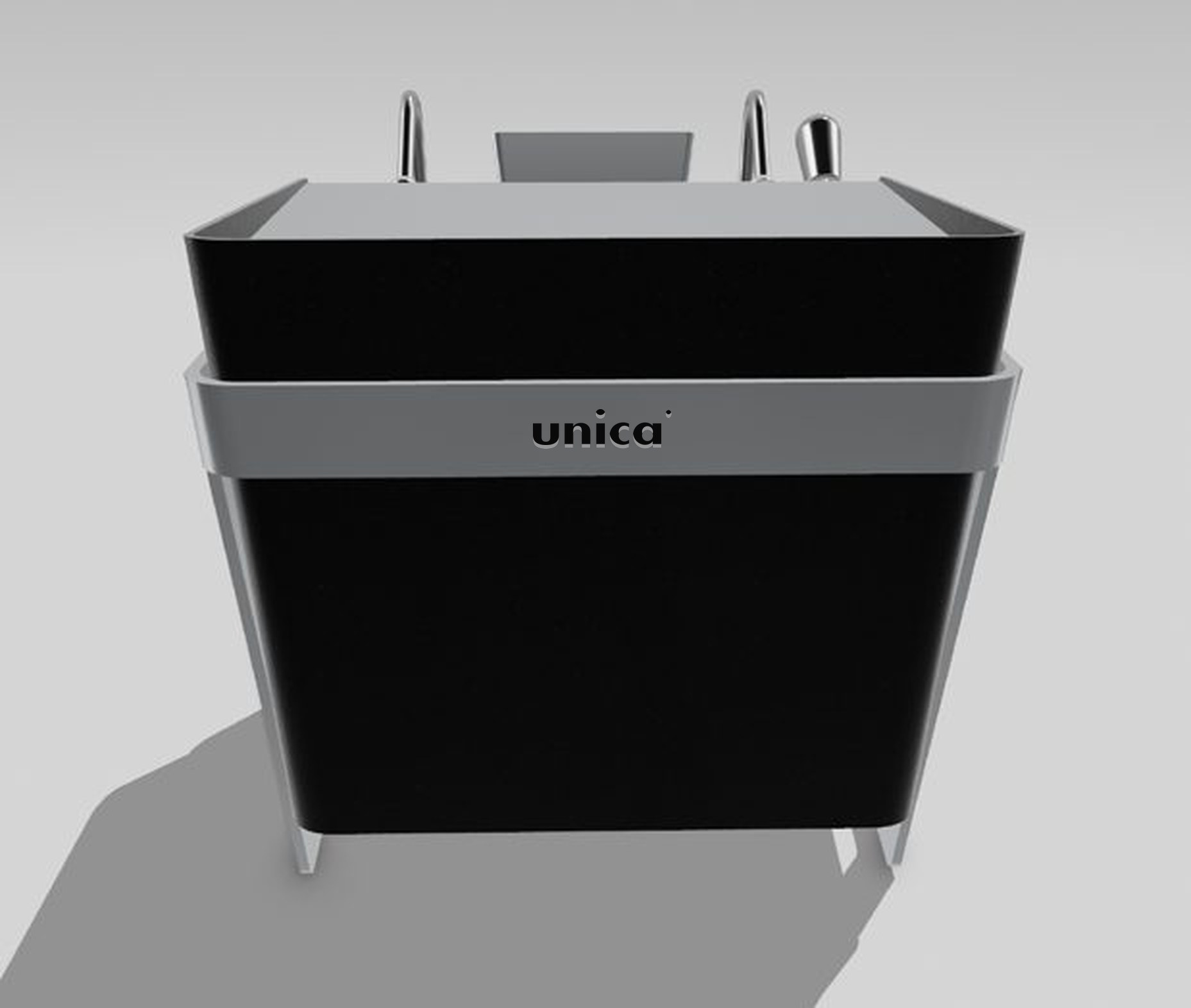Unica render, back