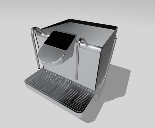 Unica render, detail